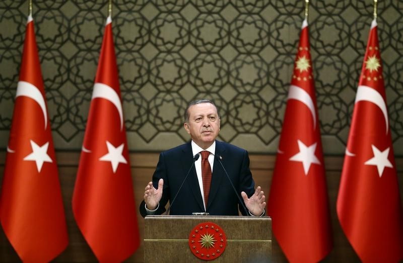 © Reuters. إردوغان يقول إن ألمانيا أصبحت "ملاذا للإرهابيين"