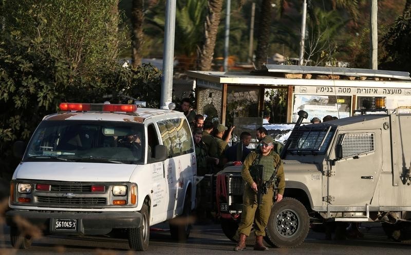 © Reuters. الجيش الإسرائيلي: قتل فلسطيني حاول طعن جندي في الضفة الغربية
