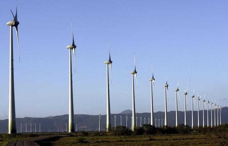 © Reuters. Fotografia de um parque eólico em Osório, no Rio Grande do Sul, sul do Brasil