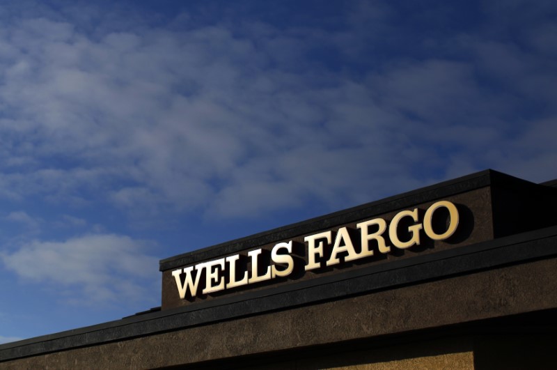 © Reuters. A Wells Fargo bank is seen in Del Mar