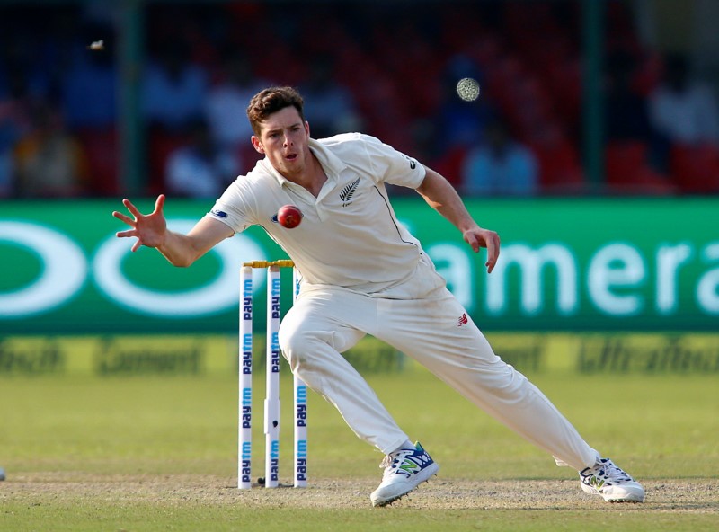 © Reuters. Cricket - India v New Zealand - First Test cricket match