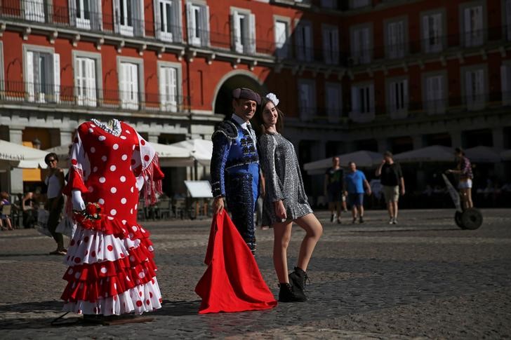 © Reuters. Los turistas extranjeros gastaron en España más de 8.300 millones en septiembre