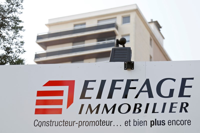 © Reuters. EIFFAGE SE RENFORCE DANS LE CAPITAL D'ADELAC