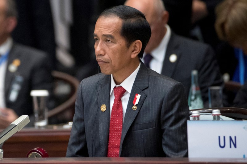 © Reuters. Indonesian President Joko Widodo attends the opening ceremony of the G20 Summit in Hangzhou