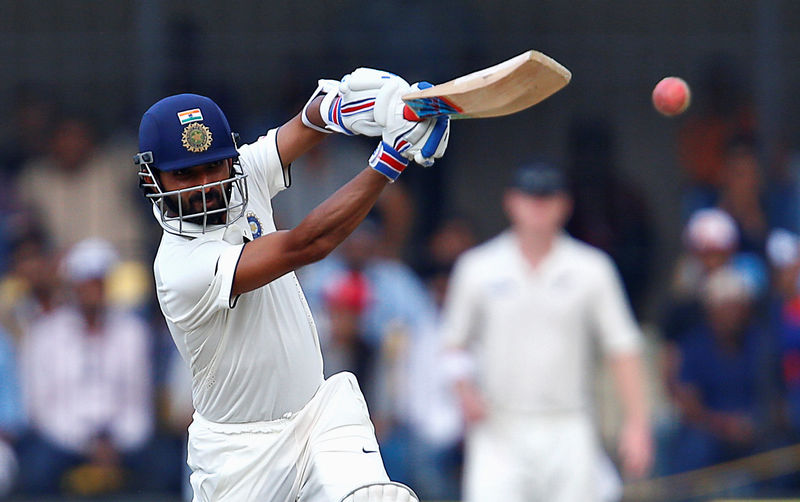 © Reuters. Cricket - India v New Zealand - Third Test cricket match