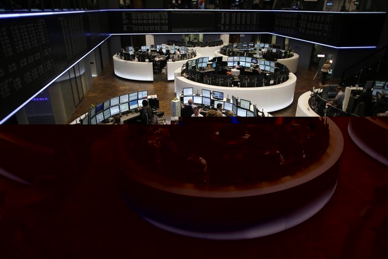 © Reuters. UNE FORTE HAUSSE DES MARCHÉS EUROPÉENS À MI-SÉANCE