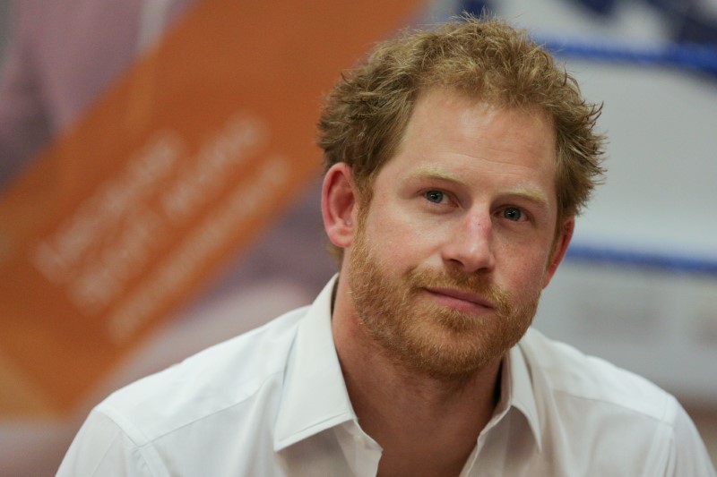 © Reuters. Príncipe britânico Harry durante evento em Londres