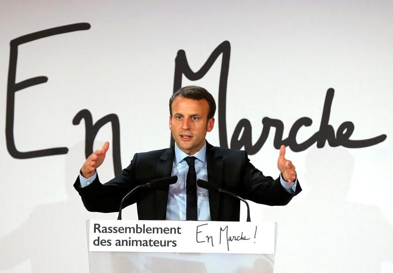 © Reuters. L'HEURE DE VÉRITÉ APPROCHE POUR MACRON