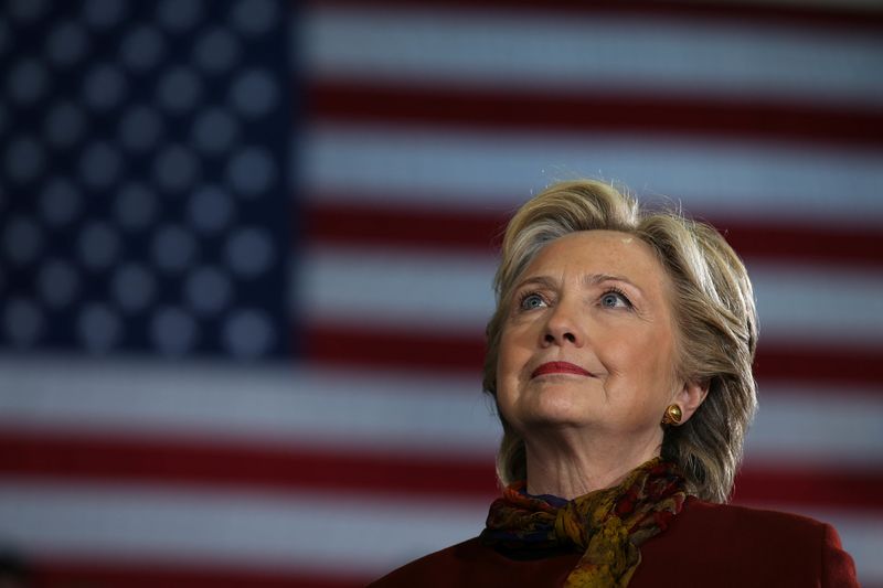 © Reuters. Hillary Clinton durante evento de campanha em Pittsburgh