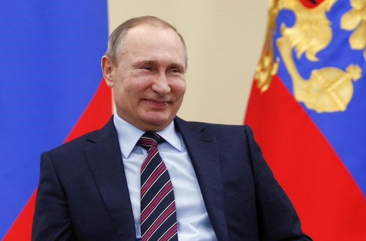© Reuters. Президент России Владимир Путин в Ново-Огарево