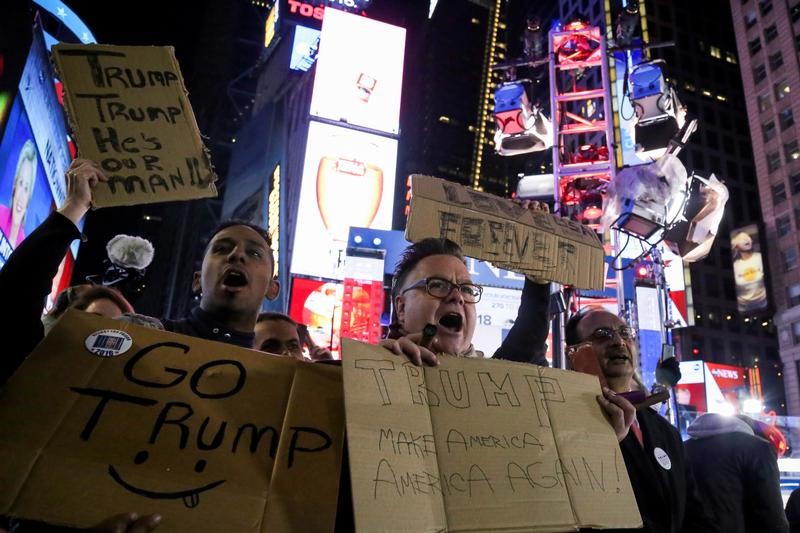 © Reuters. TRUMP REMPORTE L'ÉLECTION PRÉSIDENTIELLE