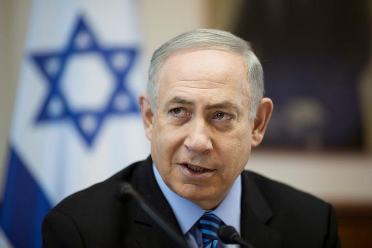 © Reuters. Primeiro-ministro de Israel, Benjamin Netanyahu