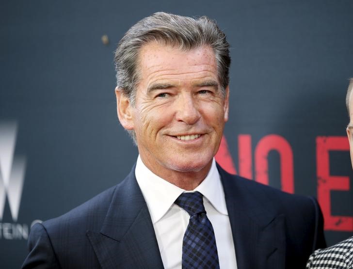 © Reuters. Pierce Brosnan durante evento em Los Angeles