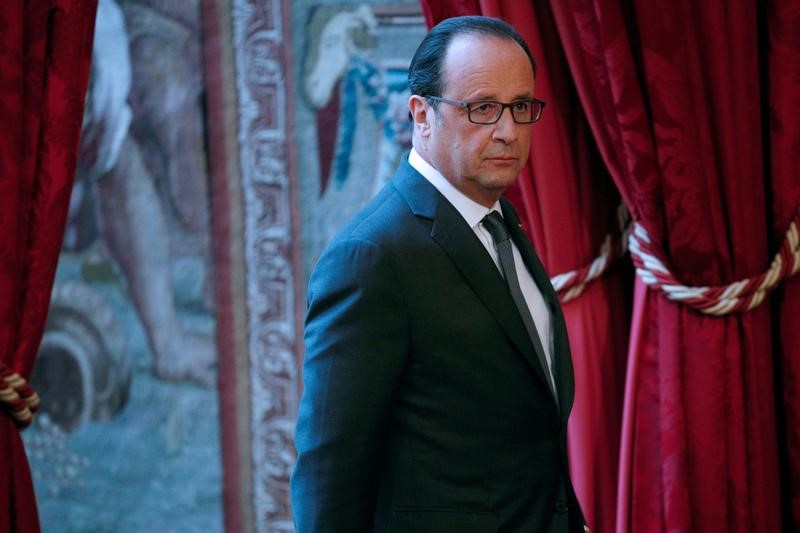 © Reuters. الرئيس الفرنسي يسعى لإجراء محادثات مع ترامب في أقرب وقت