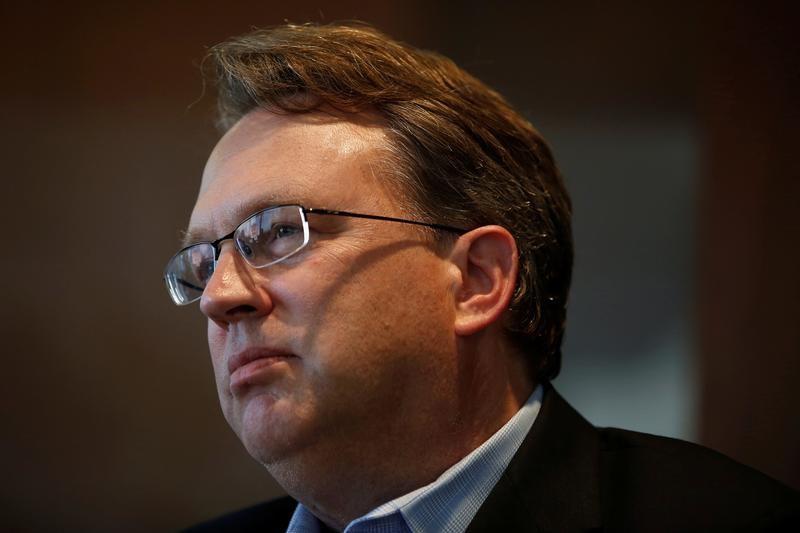 © Reuters. San Francisco Federal Reserve President John Williams speaks to Reuters in San Francisco, California