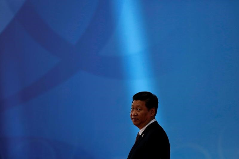 © Reuters. FROM THE FILES - XI ANOINTED CORE LEADER