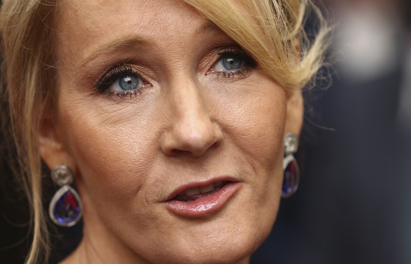 © Reuters. J.K. Rowling durante evento em Londres