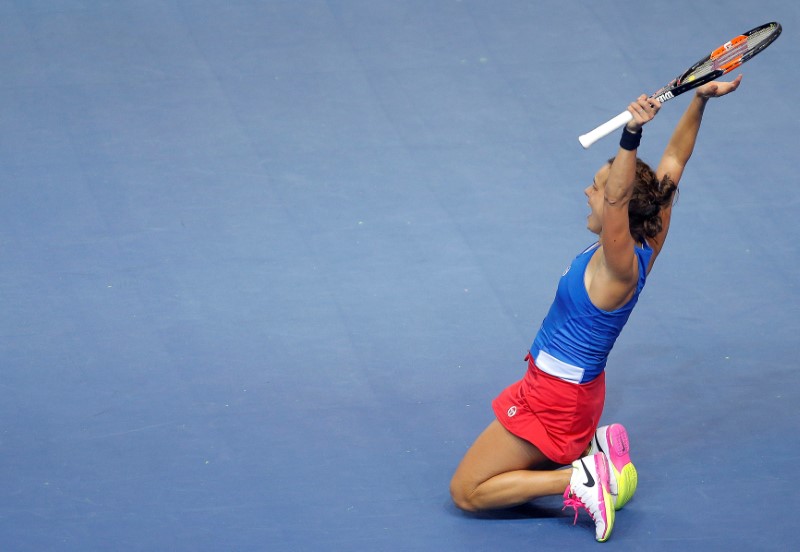 © Reuters. Tennis- Fed Cup 2016 Final