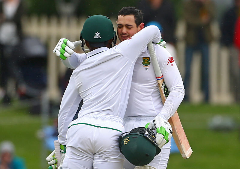 © Reuters. Cricket - Australia v South Africa - Second Test cricket match