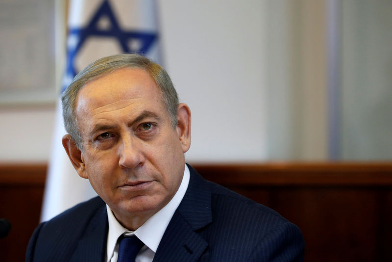 © Reuters. Primeiro-ministro de Israel, Benjamin Netanyahu