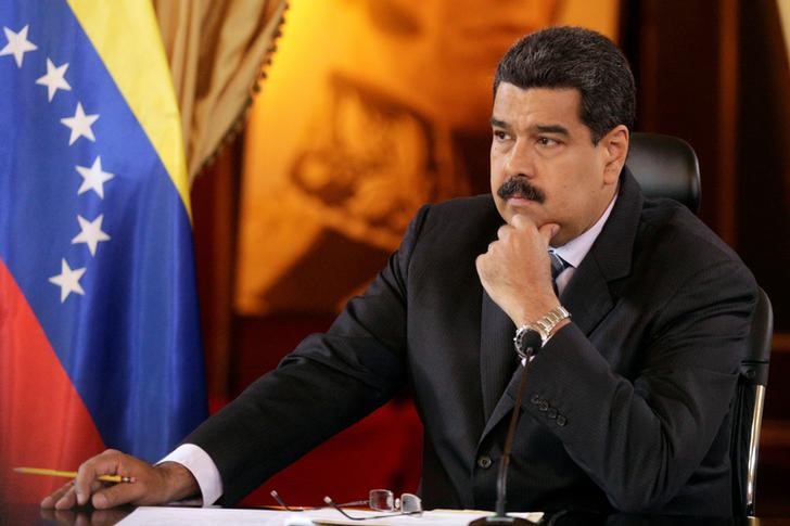 © Reuters. Presidente da Venezuela, Nicolás Maduro, durante cerimônia em Caracas