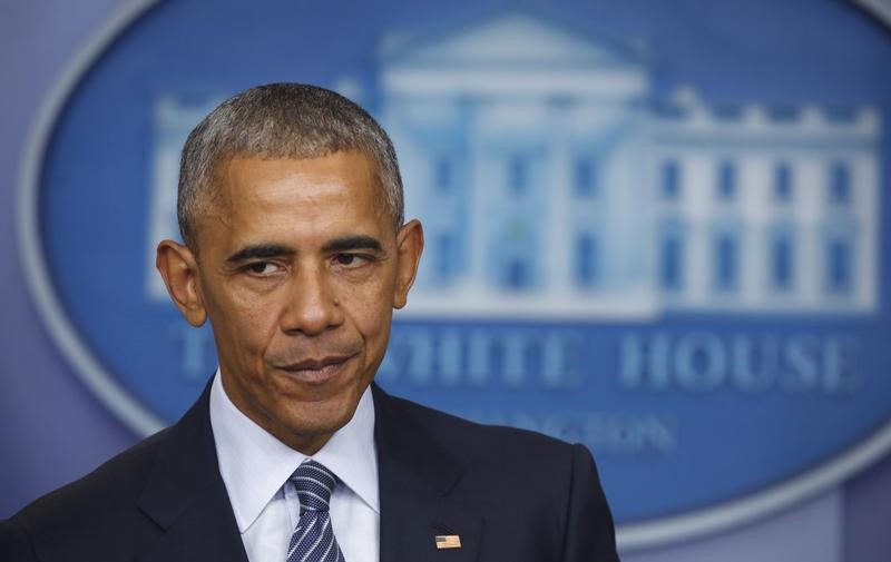 © Reuters. Obama durante entrevista na Casa Branca