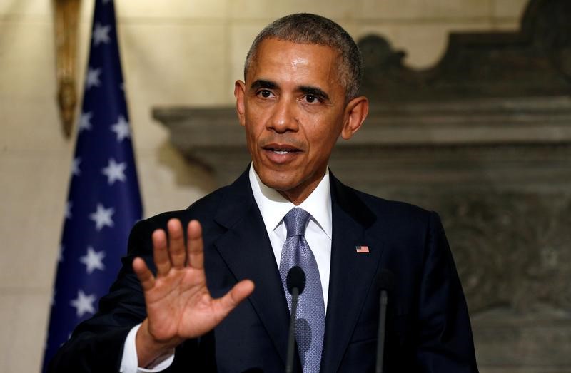 © Reuters. أوباما: أمامنا فرصة "أسابيع أو شهور" لحل مشكلة قبرص