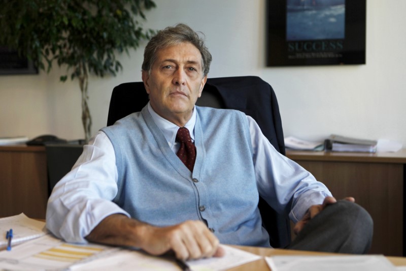 © Reuters. Guido Rasi, executive director the European Medicines Agency (EMA) poses for a portrait at his office in London