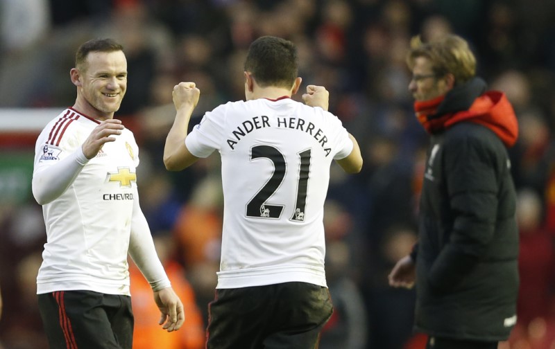 © Reuters. Liverpool v Manchester United - Barclays Premier League