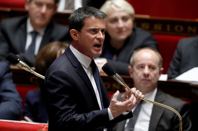 © Reuters. Primeiro-ministro francês, Manuel Valls