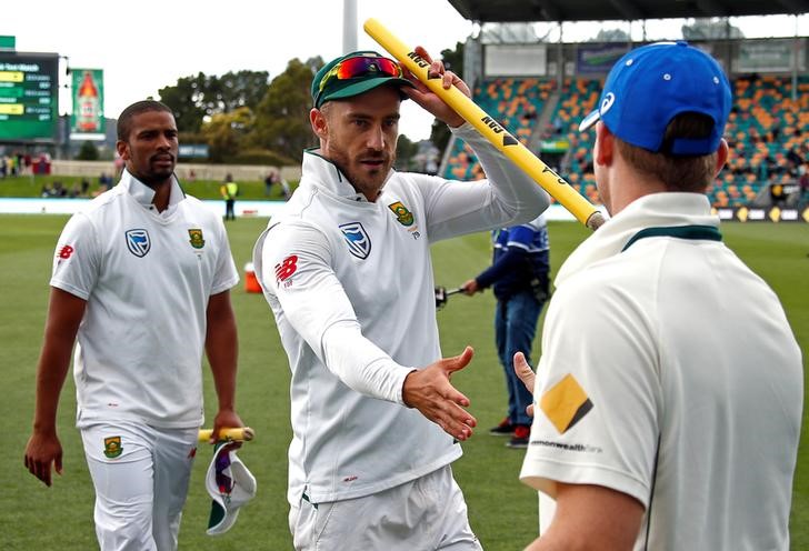 © Reuters. Cricket - Australia v South Africa - Second Test cricket match