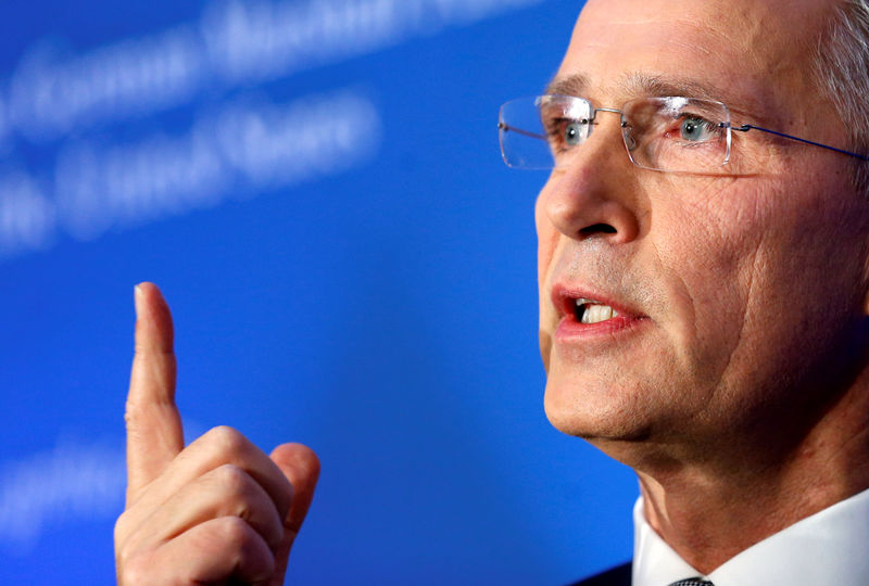 © Reuters. Secretário-geral da Organização do Tratado do Atlântico Norte (Otan), Jens Stoltenberg