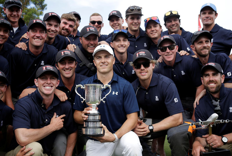 © Reuters. Golf - Australian Open Golf Tournament - Sydney, Australia