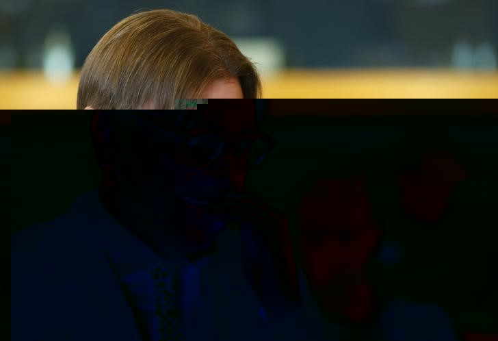 © Reuters. Negociador do Parlamento Europeu para o acordo da saída do Reino Unido da União Europeia, Guy Verhofstadt, durante encontro em Bruxelas