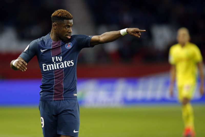 © Reuters. Football Soccer - Paris St Germain v Nantes - French Ligue 1