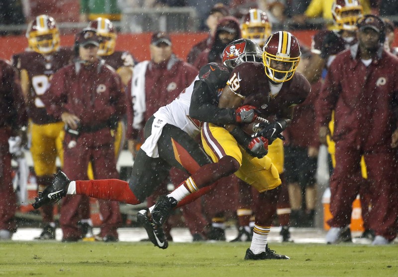 © Reuters. NFL: Preseason-Washington Redskins at Tampa Bay Buccaneers