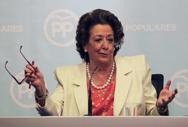 © Reuters. Muere la senadora Rita Barberá de un infarto en Madrid