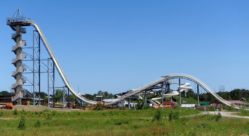 © Reuters. Toboágua Verruckt no parque Schlitterbahn, em Kansas City, EUA