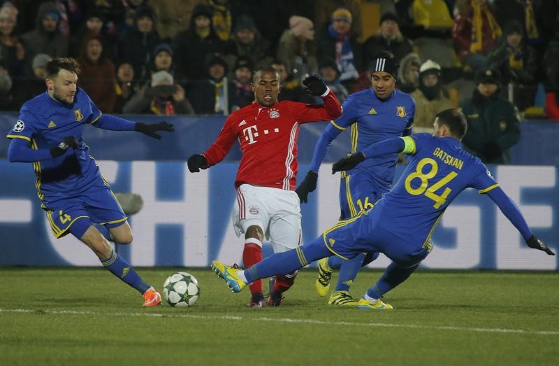 © Reuters. Football Soccer - FC Rostov v FC Bayern Munich - UEFA Champions League Group Stage