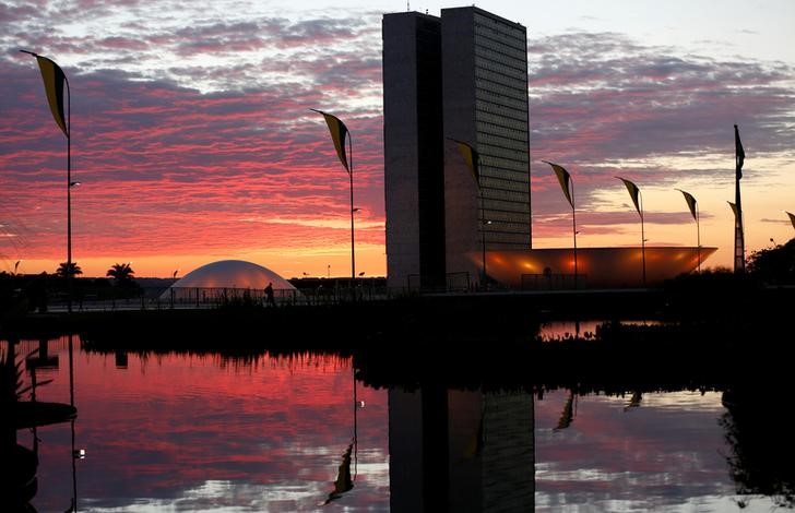 © Reuters. Exterior do Congresso Nacional