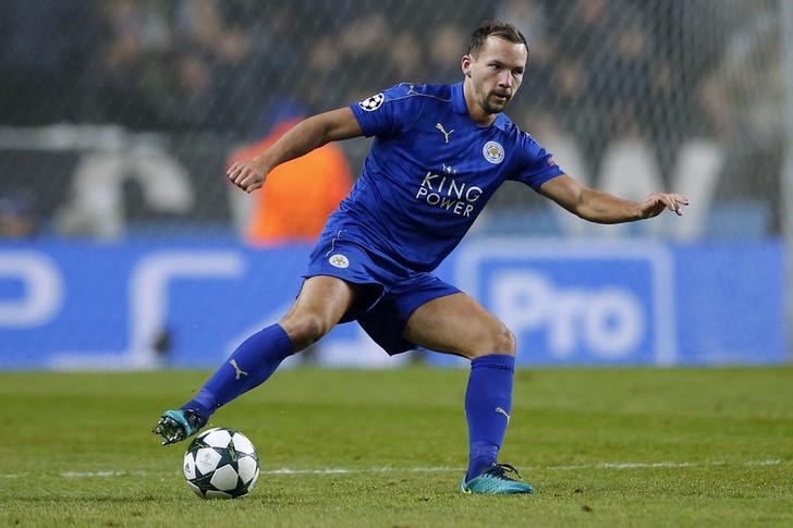 © Reuters. Leicester City's Danny Drinkwater