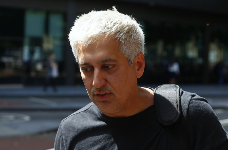 © Reuters. Former Barclays trader Jay Merchant arrives for sentencing at Southwark Crown Court in London