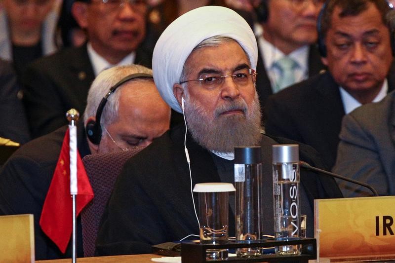 © Reuters. روحاني يدعو لجهود إيرانية تركية مشتركة بشأن العراق وسوريا