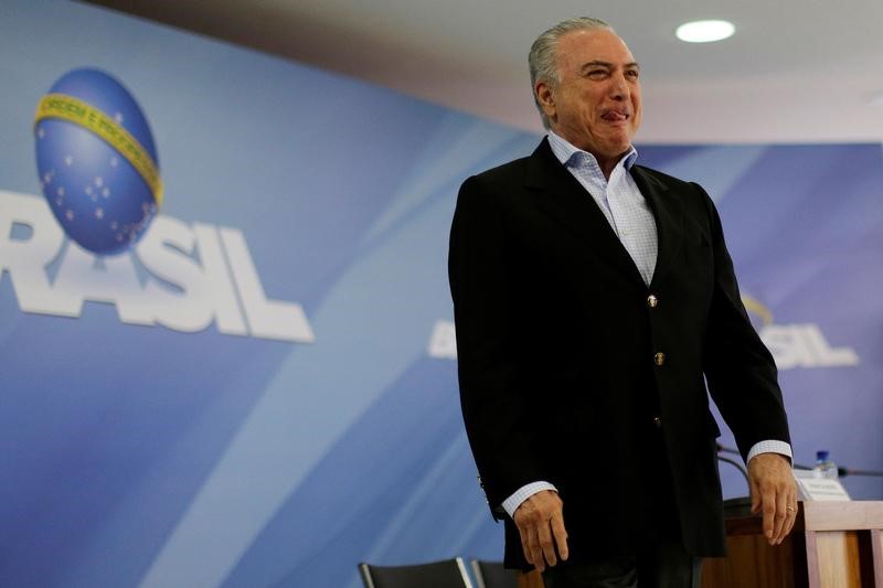 © Reuters. Temer vetará cualquier amnistía por delitos de financiación de campaña