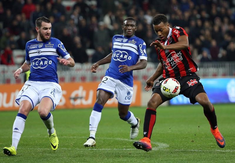 © Reuters. Nice v Bastia - French Ligue 1 - Allianz Riviera stadium