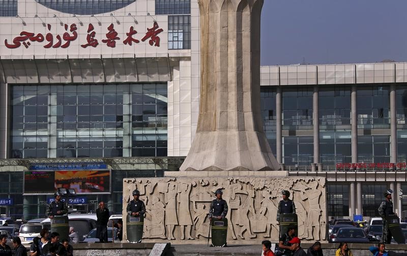 © Reuters. مسؤول صيني: التطرف الديني بدأ يمتد من شينجيانغ إلى داخل الصين