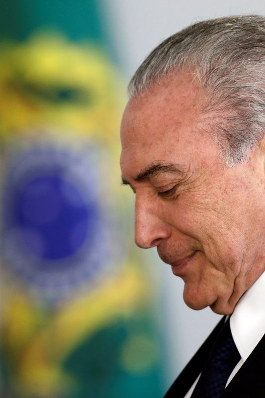 © Reuters. Presidente Michel Temer durante evento em Brasília