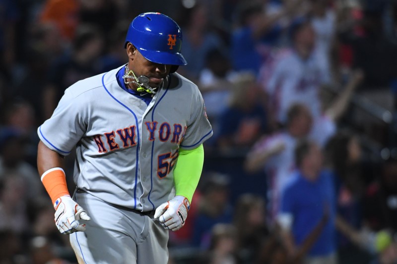 © Reuters. MLB: New York Mets at Atlanta Braves