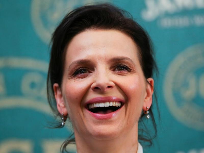 © Reuters. Juliette Binoche durante festival em Lillafured