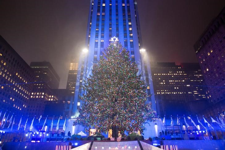 © Reuters. Inauguração anual da Árvore de Natal do Rockefeller Center, na cidade de Nova York